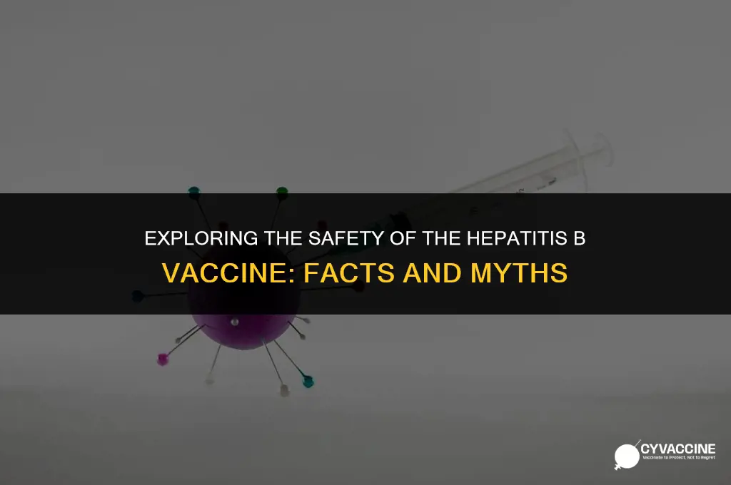 is the hepatitis b vaccine dangerous