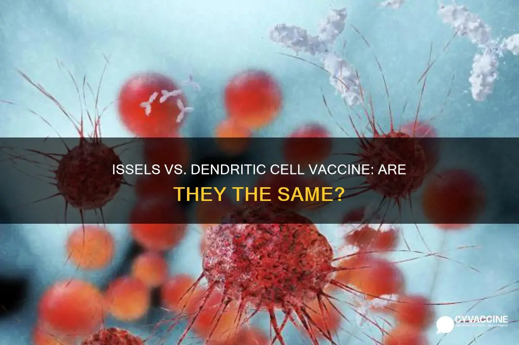 is the issels vaccine the same as dendritic cell vaccine