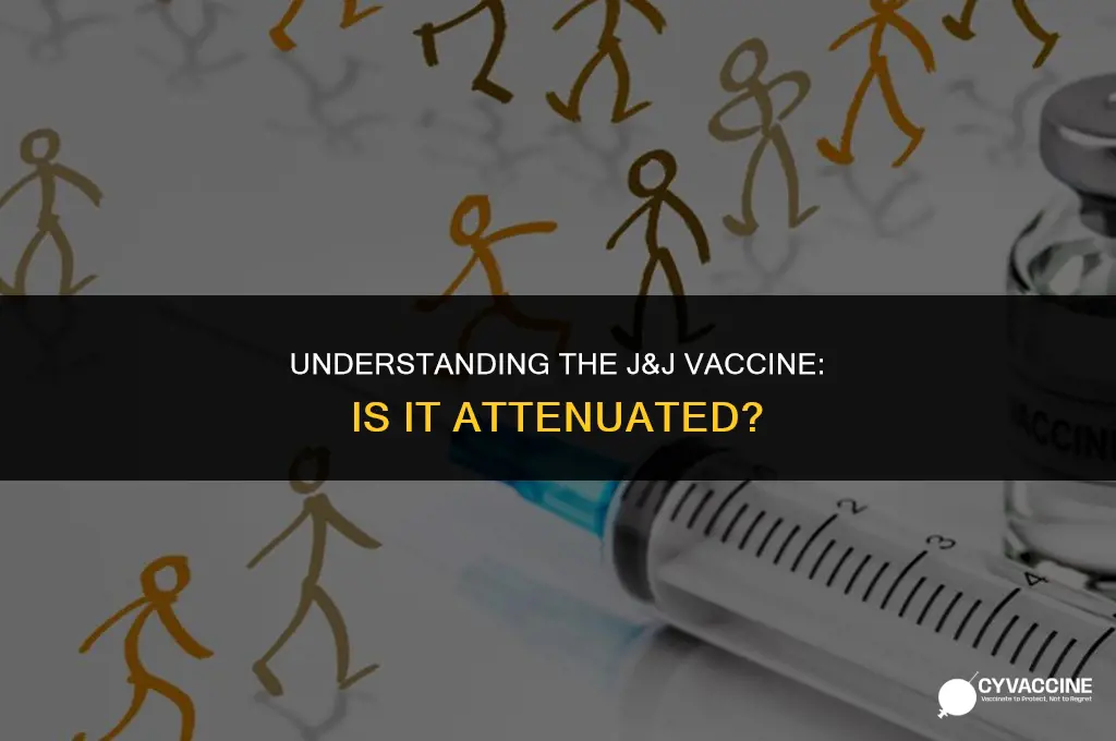 is the j&j vaccine attenuated