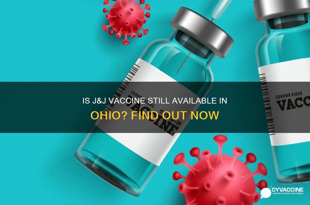 is the j&j vaccine available in ohio