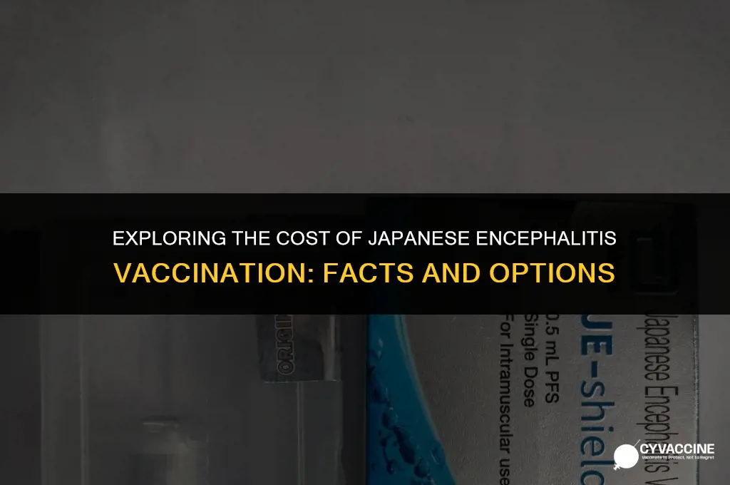 is the japanese encephalitis vaccine free