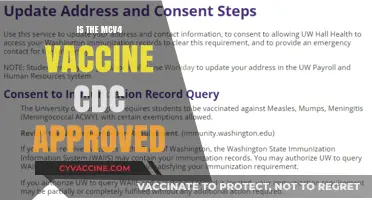 CDC Approval Status of the MCV4 Vaccine: What You Need to Know
