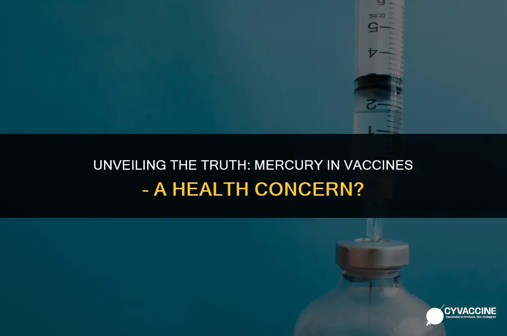 is the mercury in vaccines dangerous