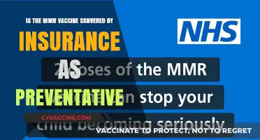 Is the MMR Vaccine Covered by Insurance as Preventative Care?
