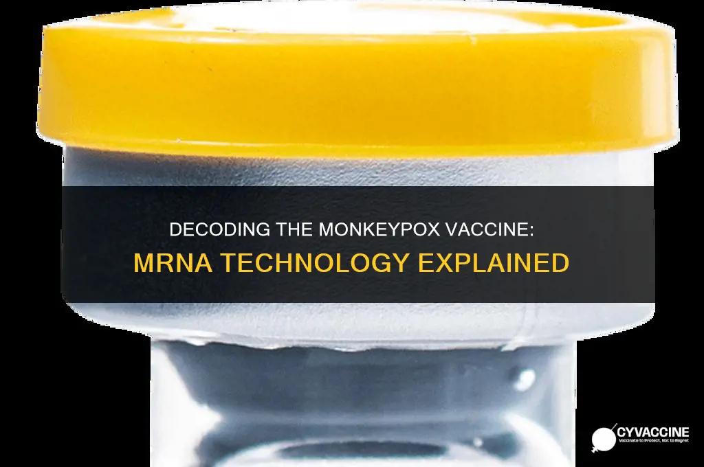 is the monkey pox vaccine mrna