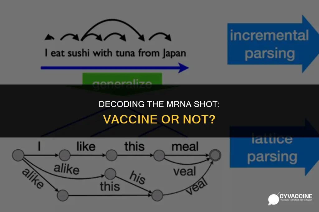 is the mrna shot a vaccine