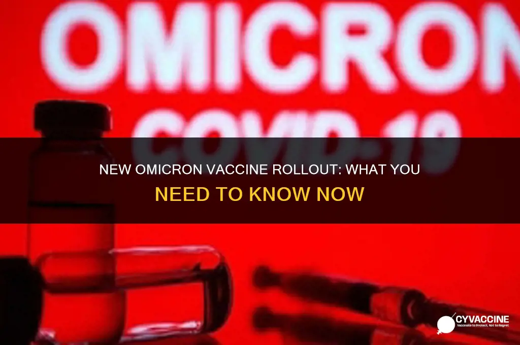 is the new omicron vaccine available