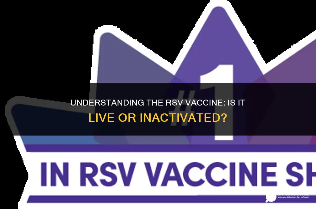 is the new rsv vaccine live