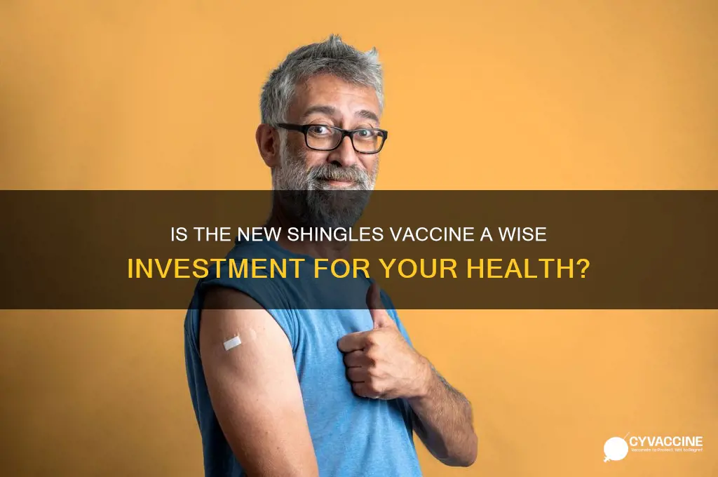 is the new shinges vaccine a good investment