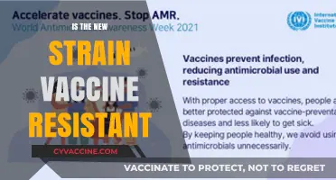Exploring the Vaccine Resistance of the Latest COVID-19 Strain