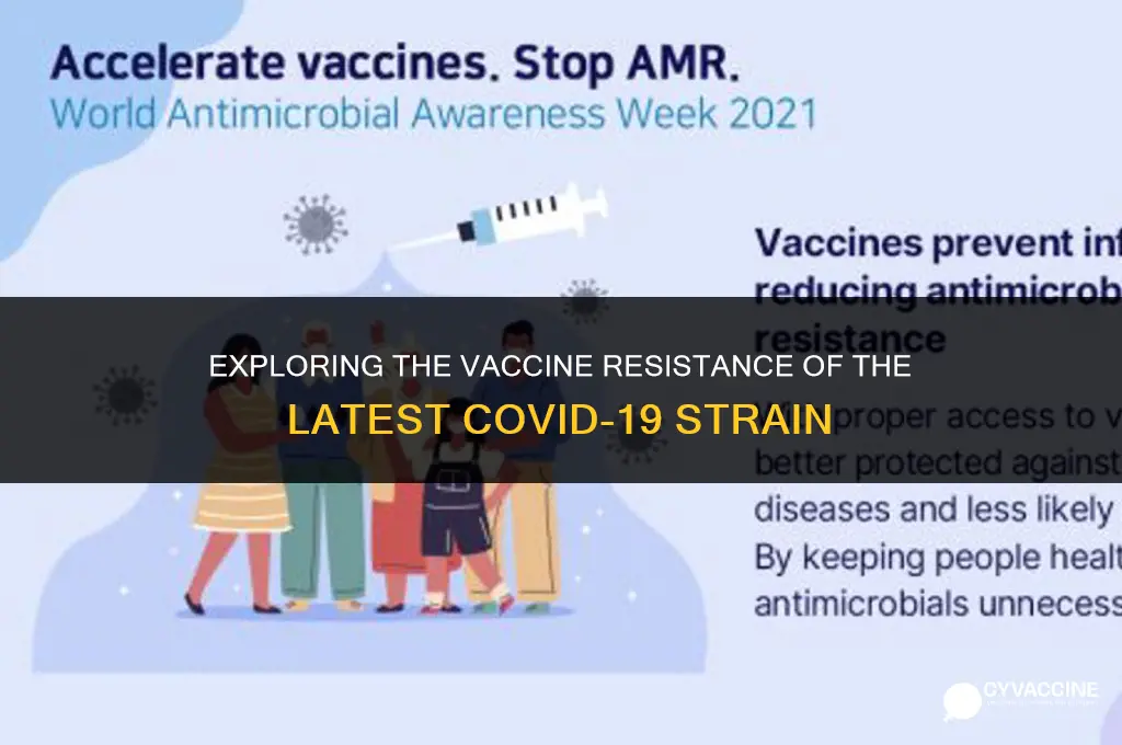 is the new strain vaccine resistant
