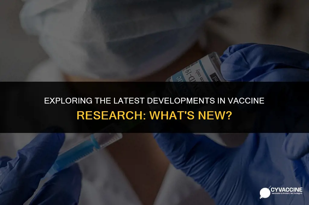 is the new vaccine out yet