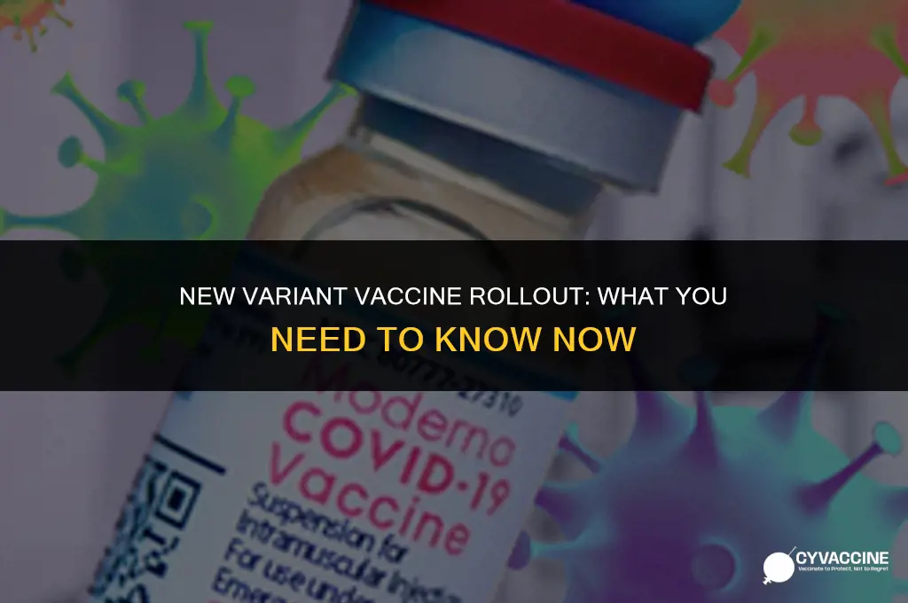 is the new variant vaccine available