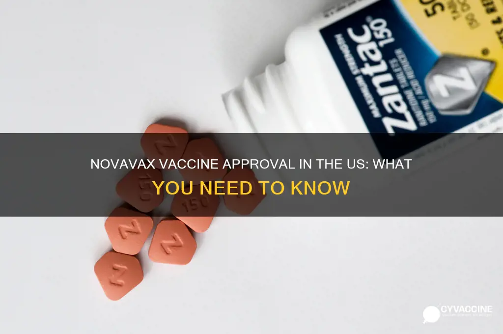 is the novavax vaccine approved in the us