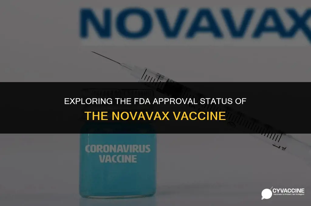 is the novavax vaccine fda approved