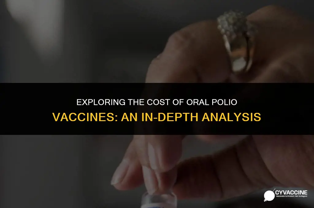 is the oral poliovirus vaccines expensive