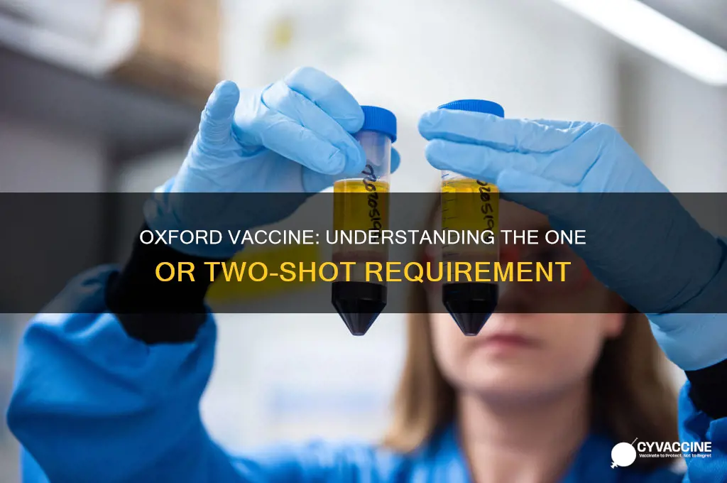 is the oxford vaccine one or two shots