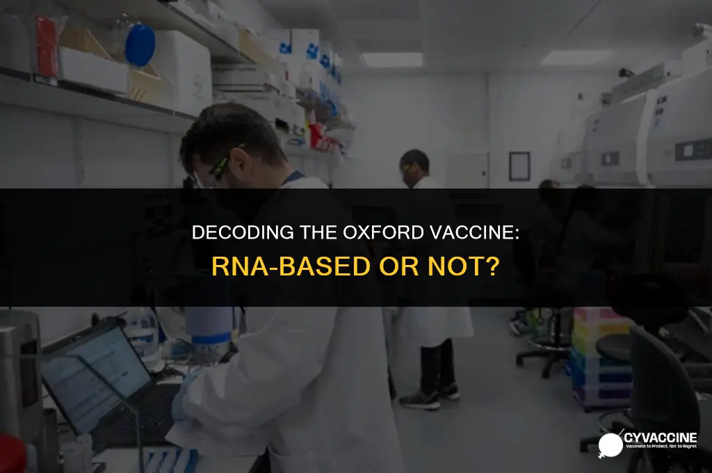 is the oxford vaccine rna based
