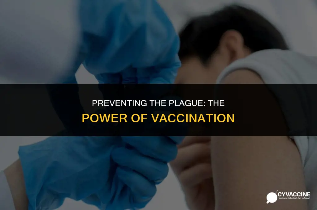 is the plague preventable by vaccination