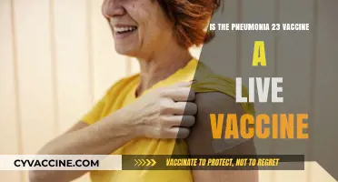 Is Pneumonia 23 Vaccine Live? Understanding Its Composition and Safety