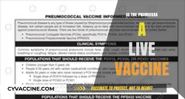 Understanding Pneumovax: The Essentials of a Non-Live Vaccine