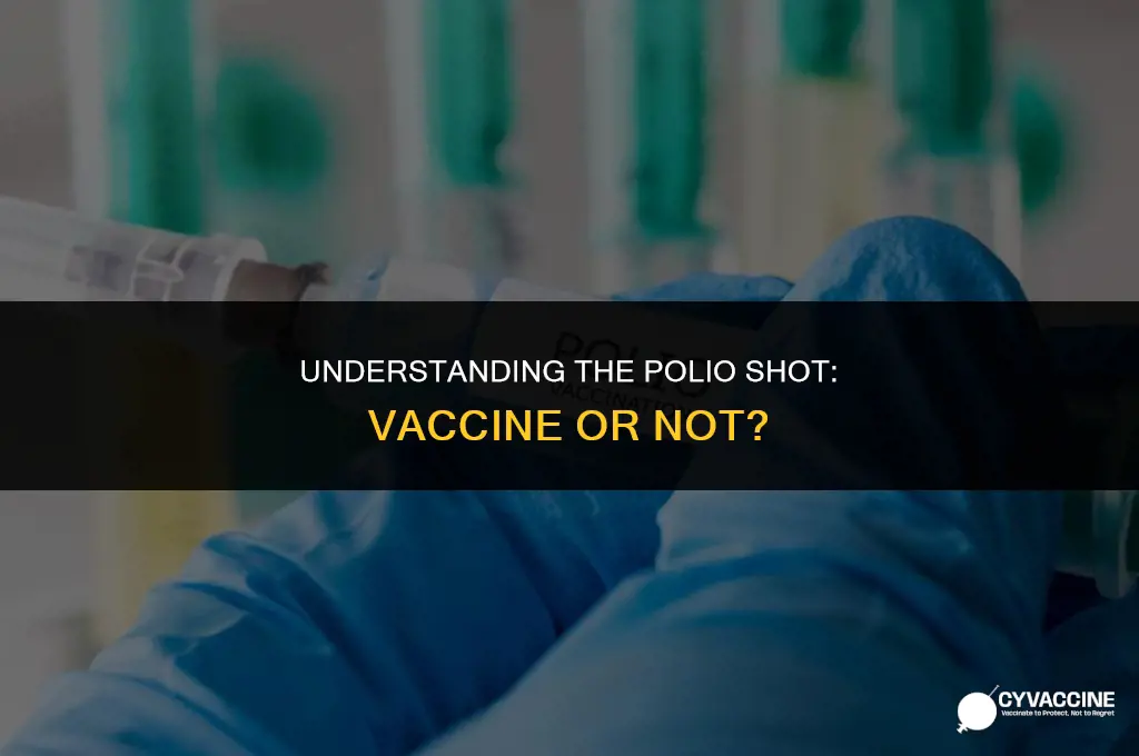 is the polio shot a vaccine