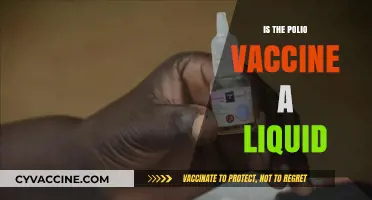 Exploring the Polio Vaccine: Liquid or Not?
