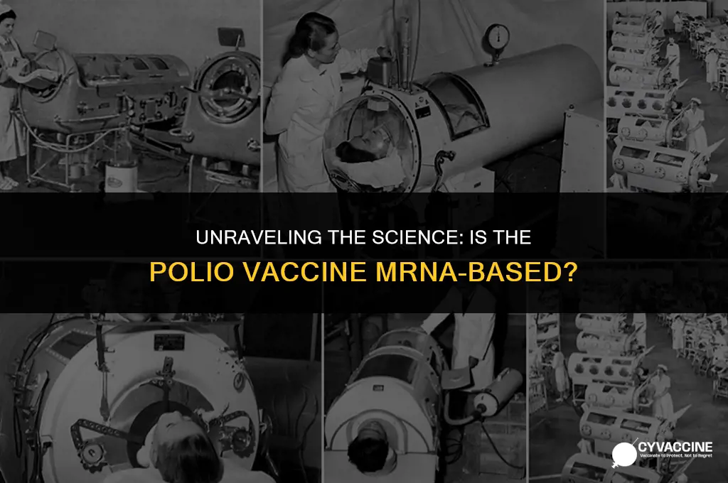 is the polio vaccine mrna based