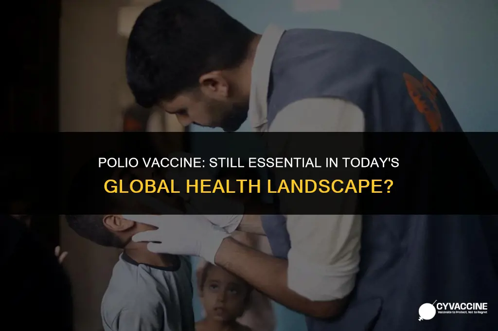 is the polio vaccine still administered