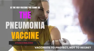 RSV and Pneumonia Vaccines: Are They the Same?