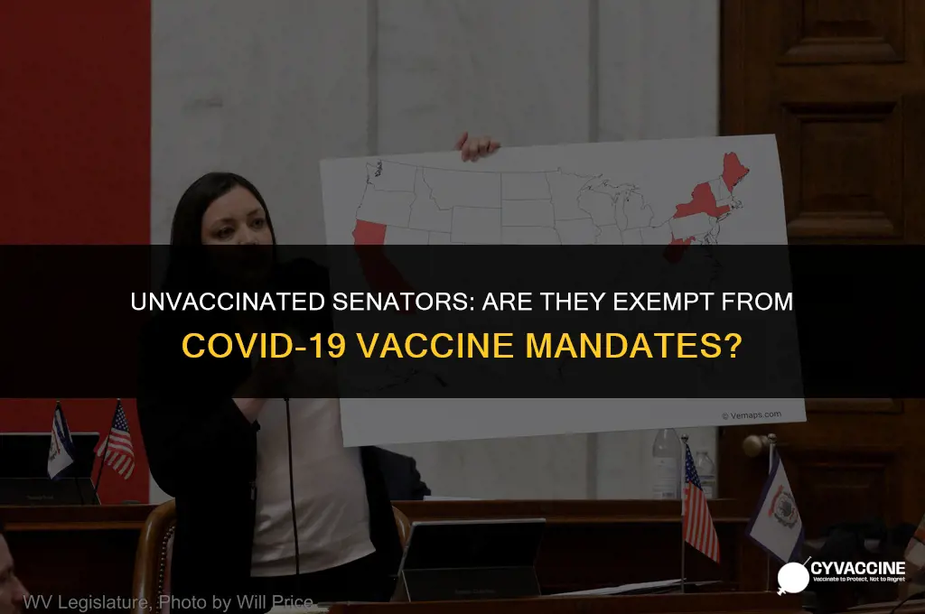 is the senate exempt from vaccine