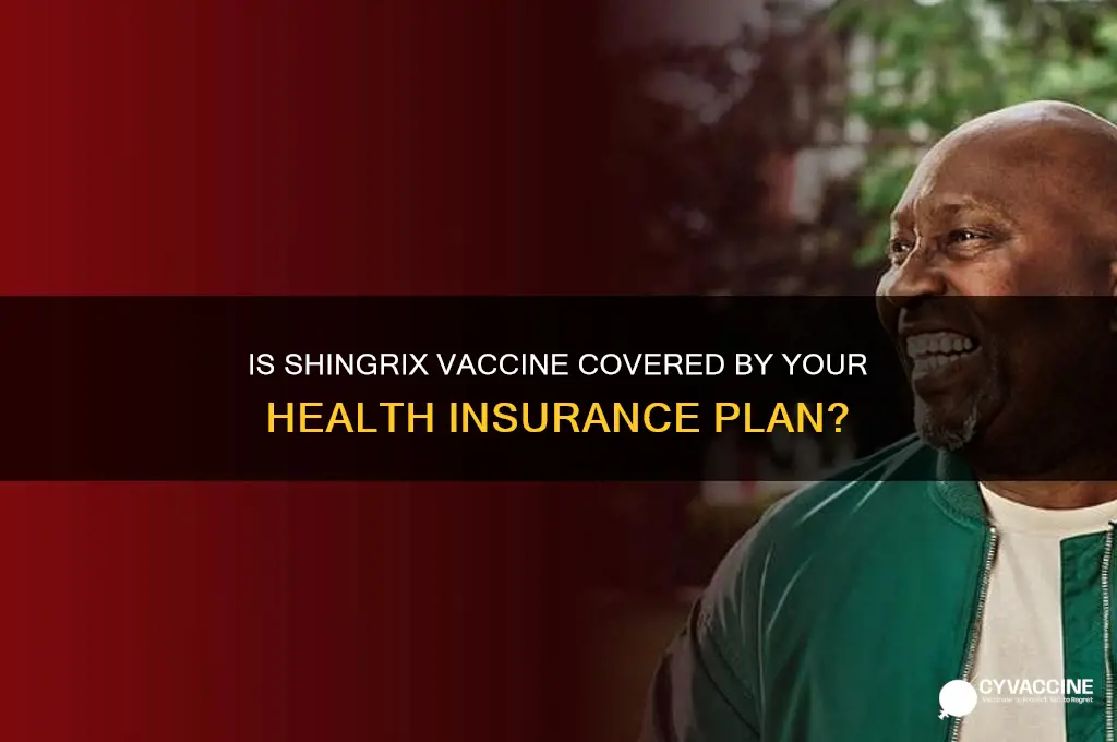 is the shingrix vaccine covered by health insurance