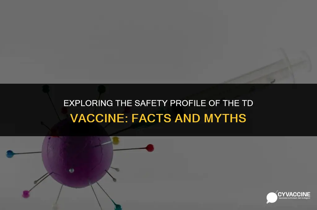 is the td vaccine the safest