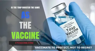 Tdap Booster vs. Vaccine: Understanding the Key Differences