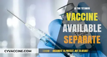 Exploring Options: Can You Get the Tetanus Vaccine Separately?
