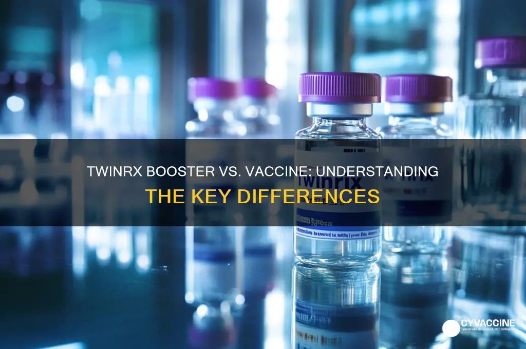 is the twinrx booster the same as the vaccine