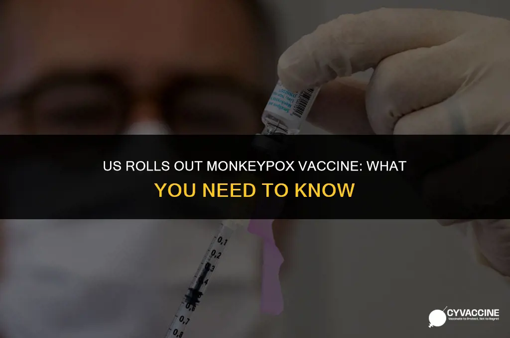 is the us offering monkeypox vaccine
