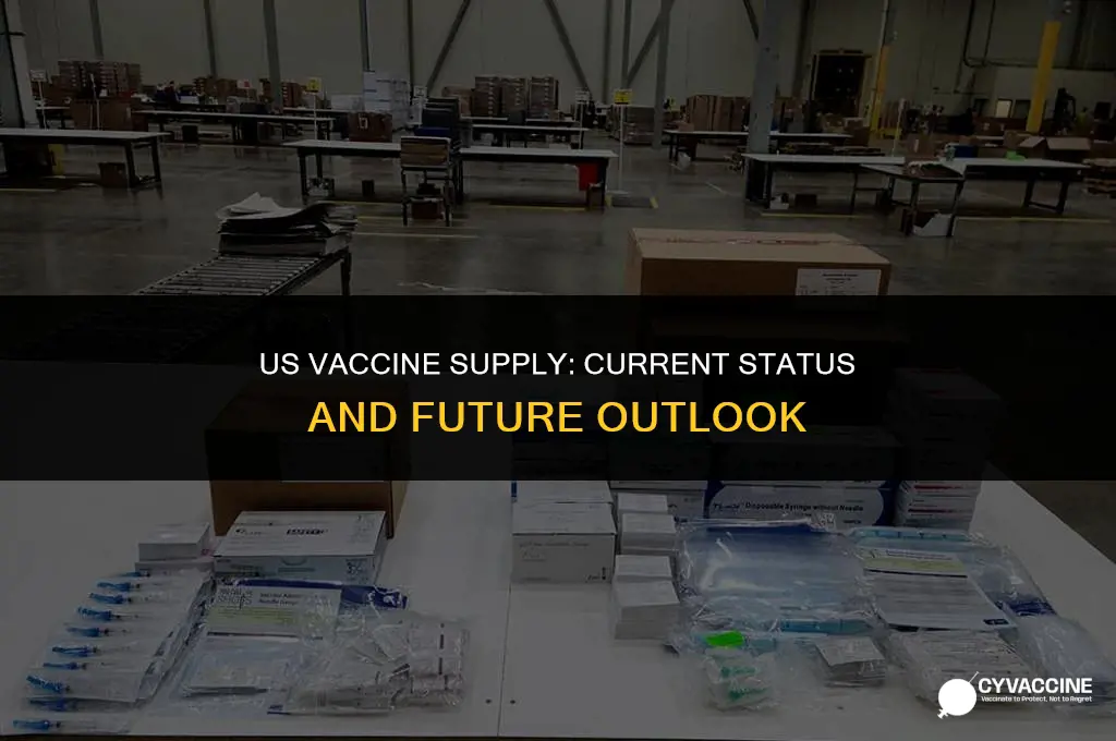 is the us out of vaccine
