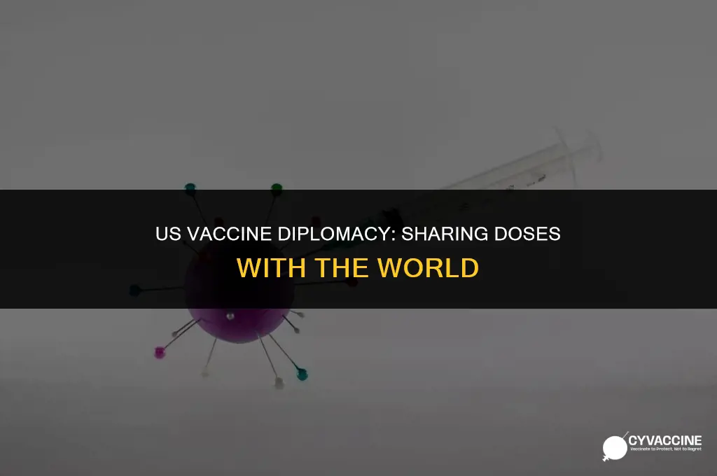 is the us sending vaccines overseas
