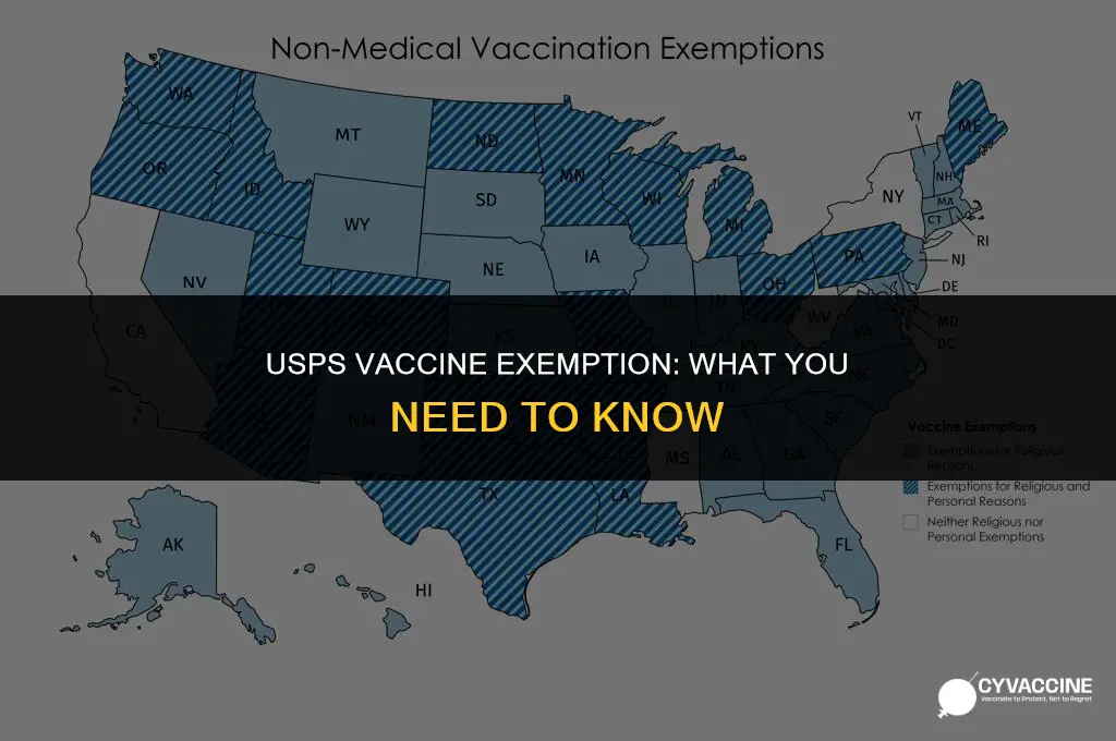 is the usps exempt from vaccine
