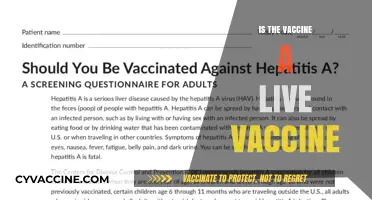 Understanding Vaccine Types: Is the Vaccine a Live Vaccine?