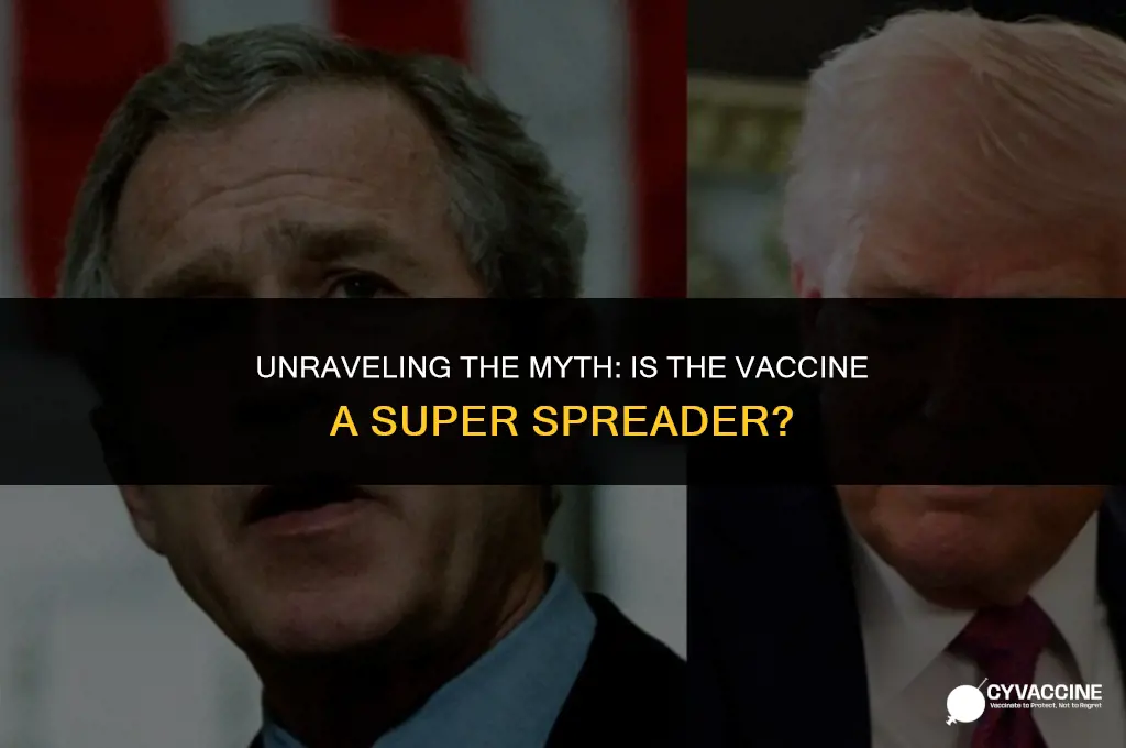 is the vaccine a super spreader