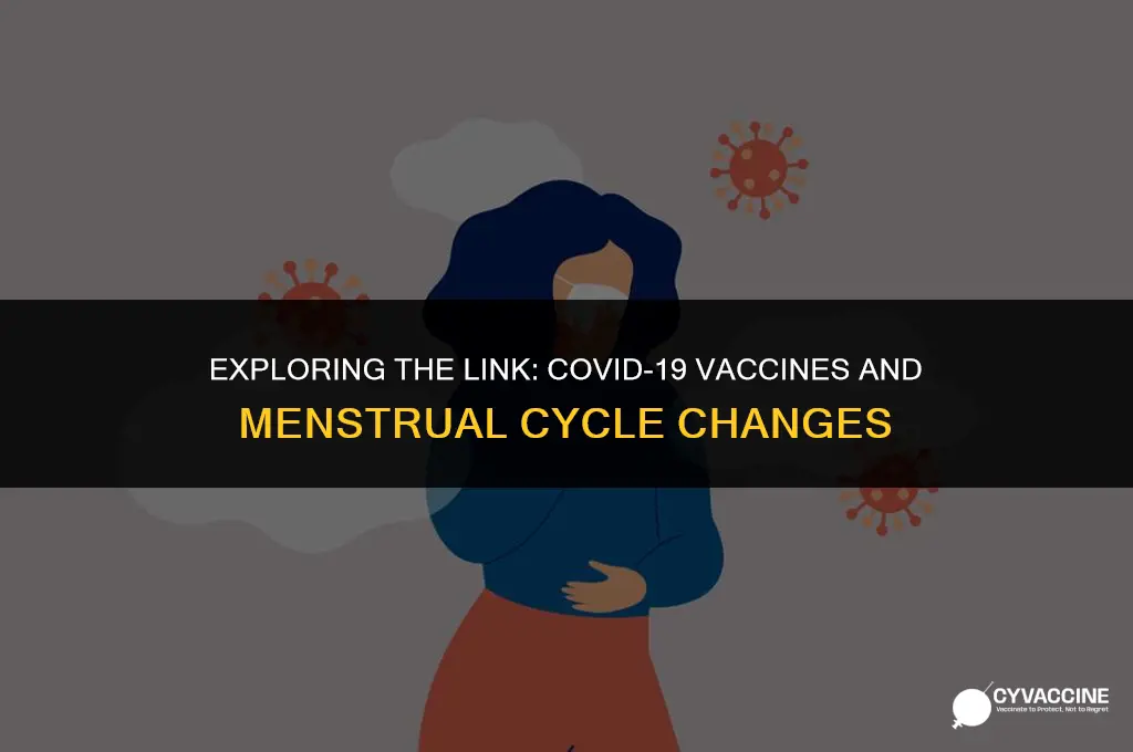 is the vaccine affecting menstrual cycle