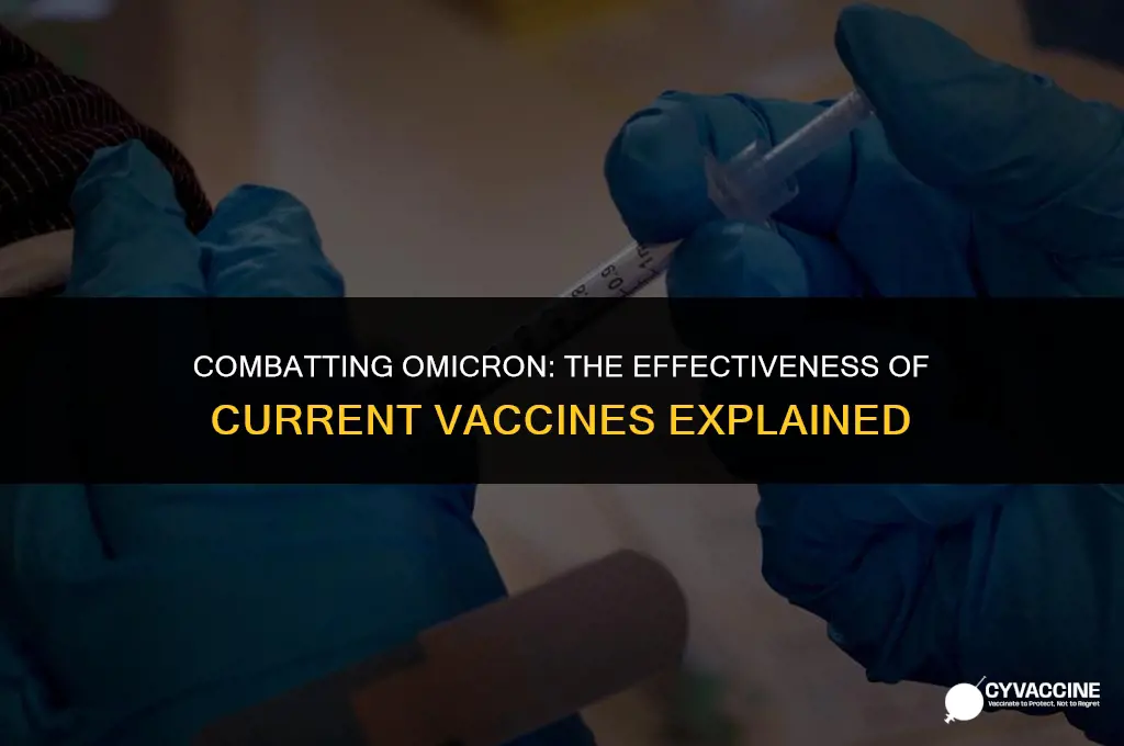 is the vaccine affective against omicron