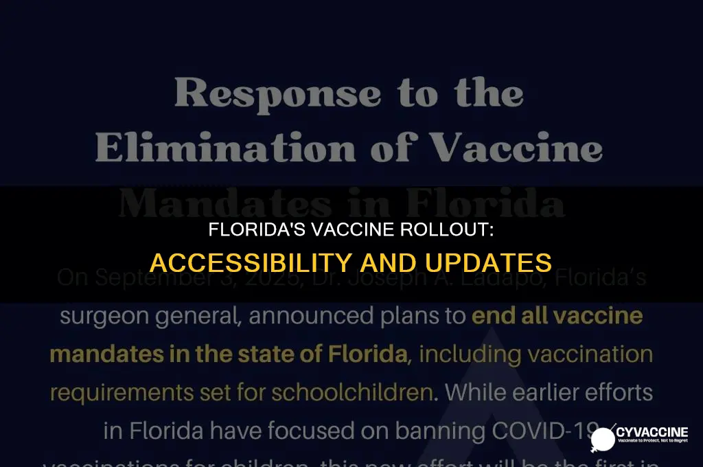 is the vaccine available in florida