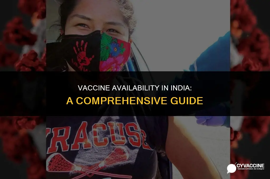 is the vaccine available in india