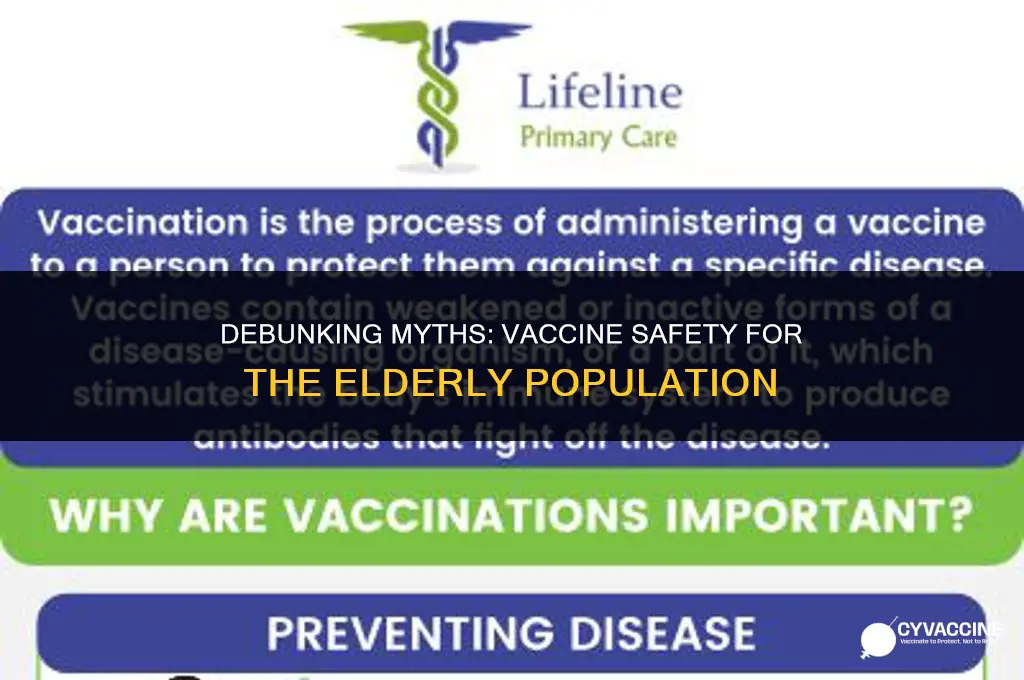 is the vaccine dangerous for elderly