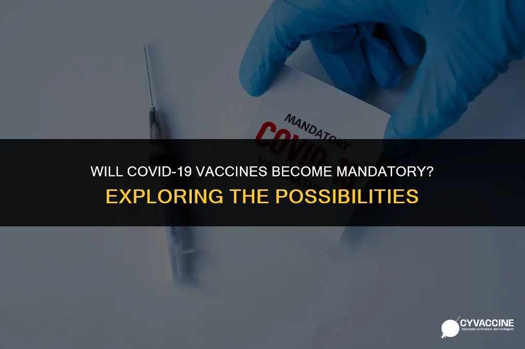 is the vaccine gonna be mandatory