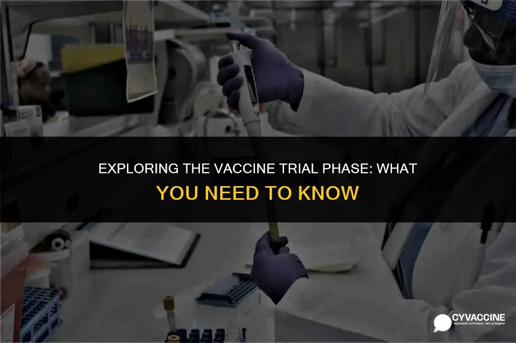 is the vaccine in trial phase