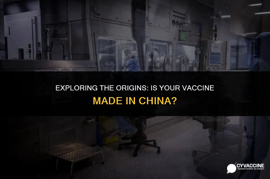 is the vaccine made in china